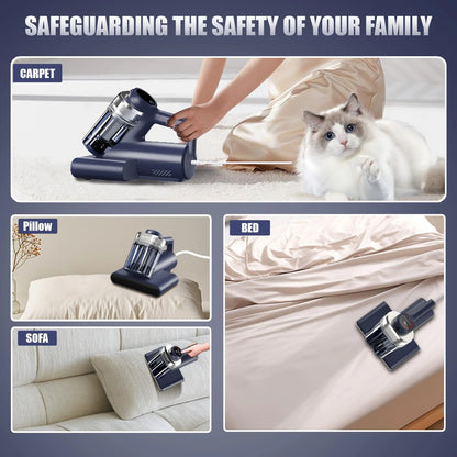 TEANT Mattress Vacuum Cleaner | 16kPa UV-C Hot Air